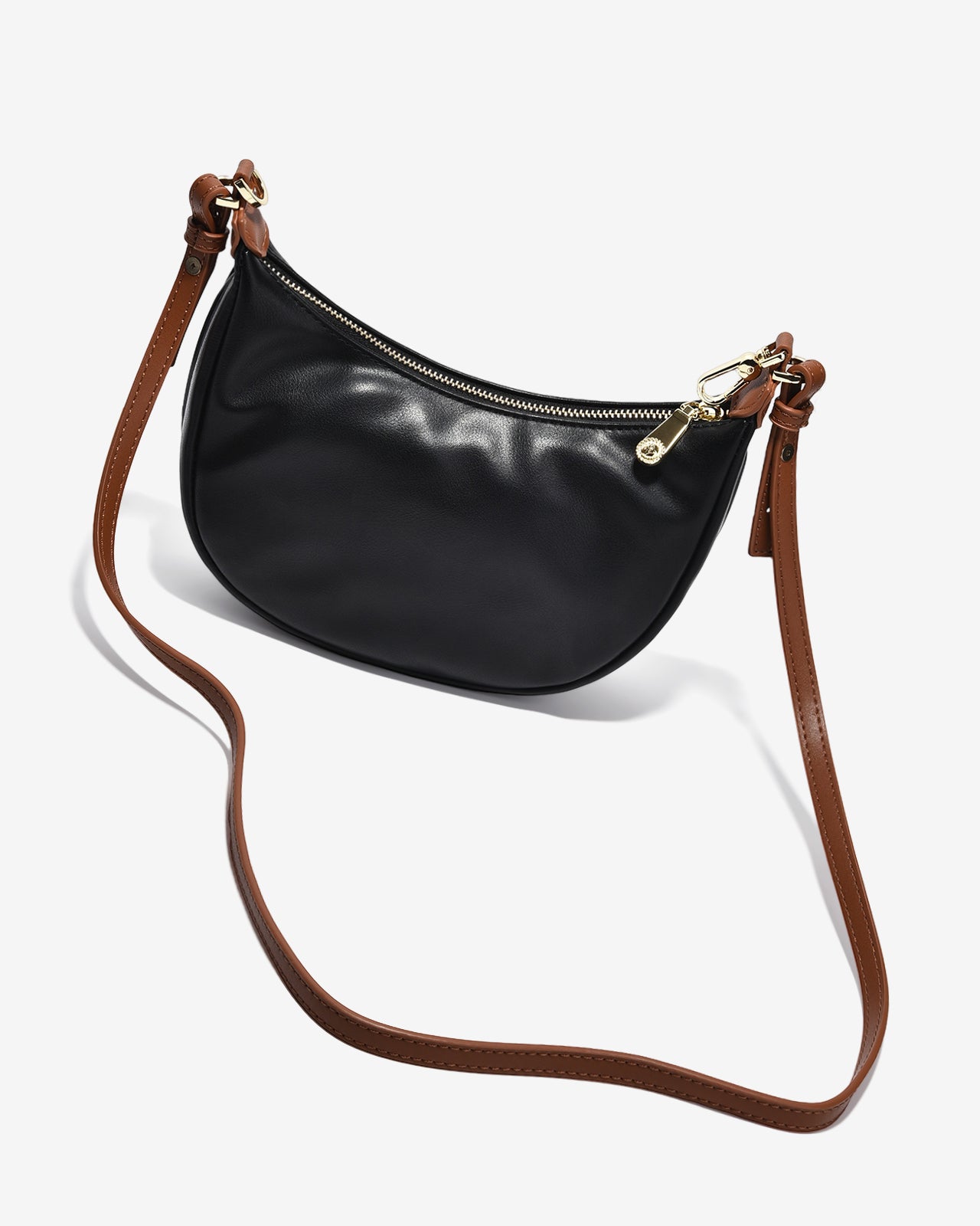 Túi Xách Tay Đeo Chéo Nữ Dáng Bán Nguyệt Zucia InTo You N13-VS13-Đen Color1