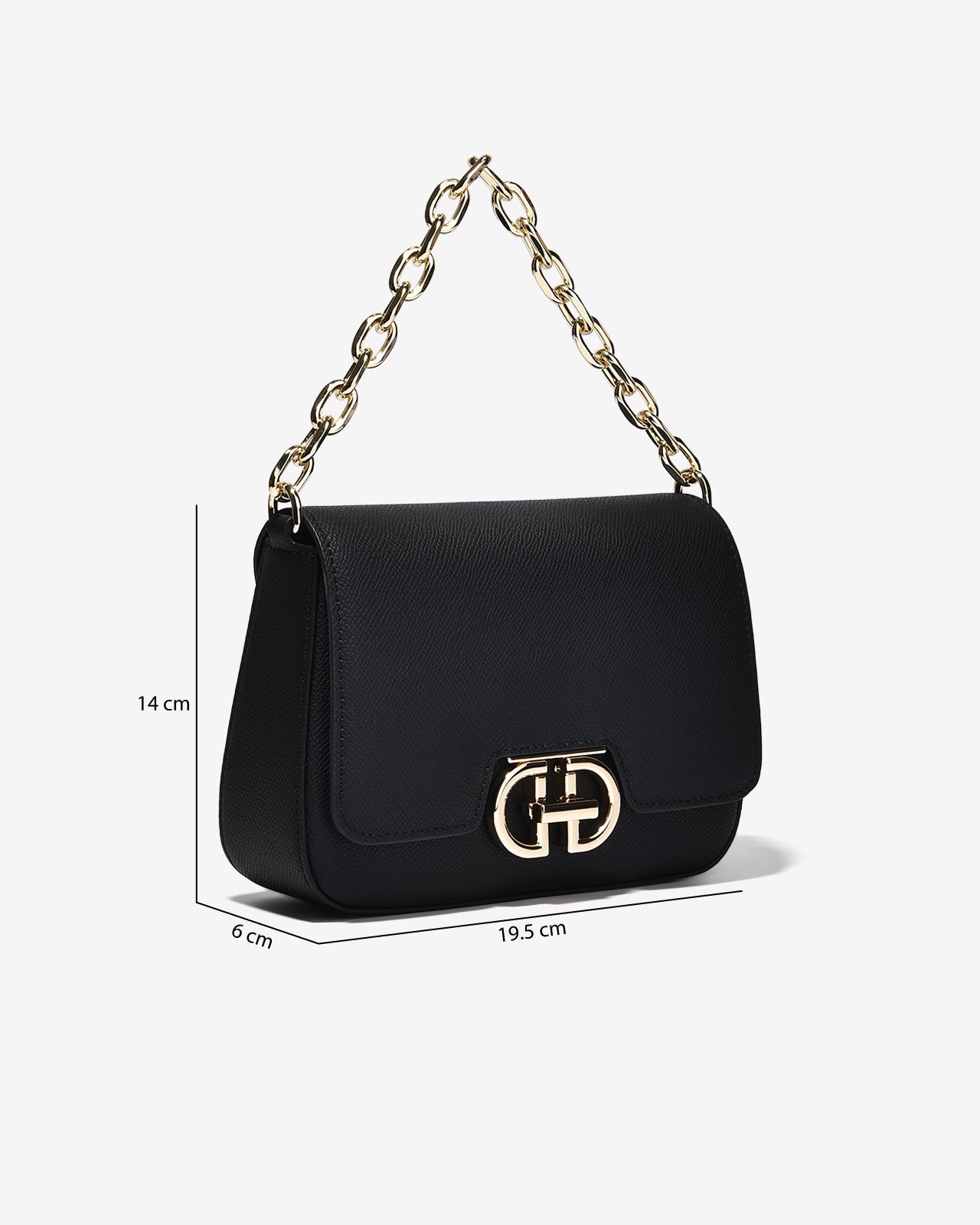 Túi Đeo Chéo Cầm Tay Zuciani Modern Divine N01-JC62-Đen Color1