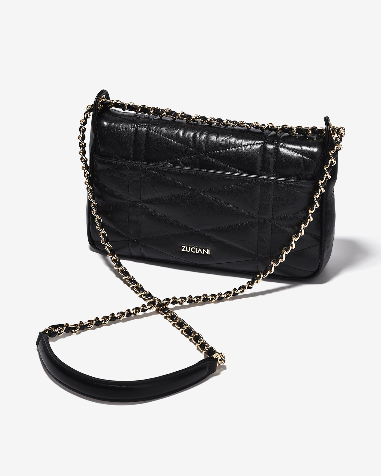 Túi Đeo Vai Dáng Chữ Nhật Zuciani Modern Divine N03-JC64-Đen Color1