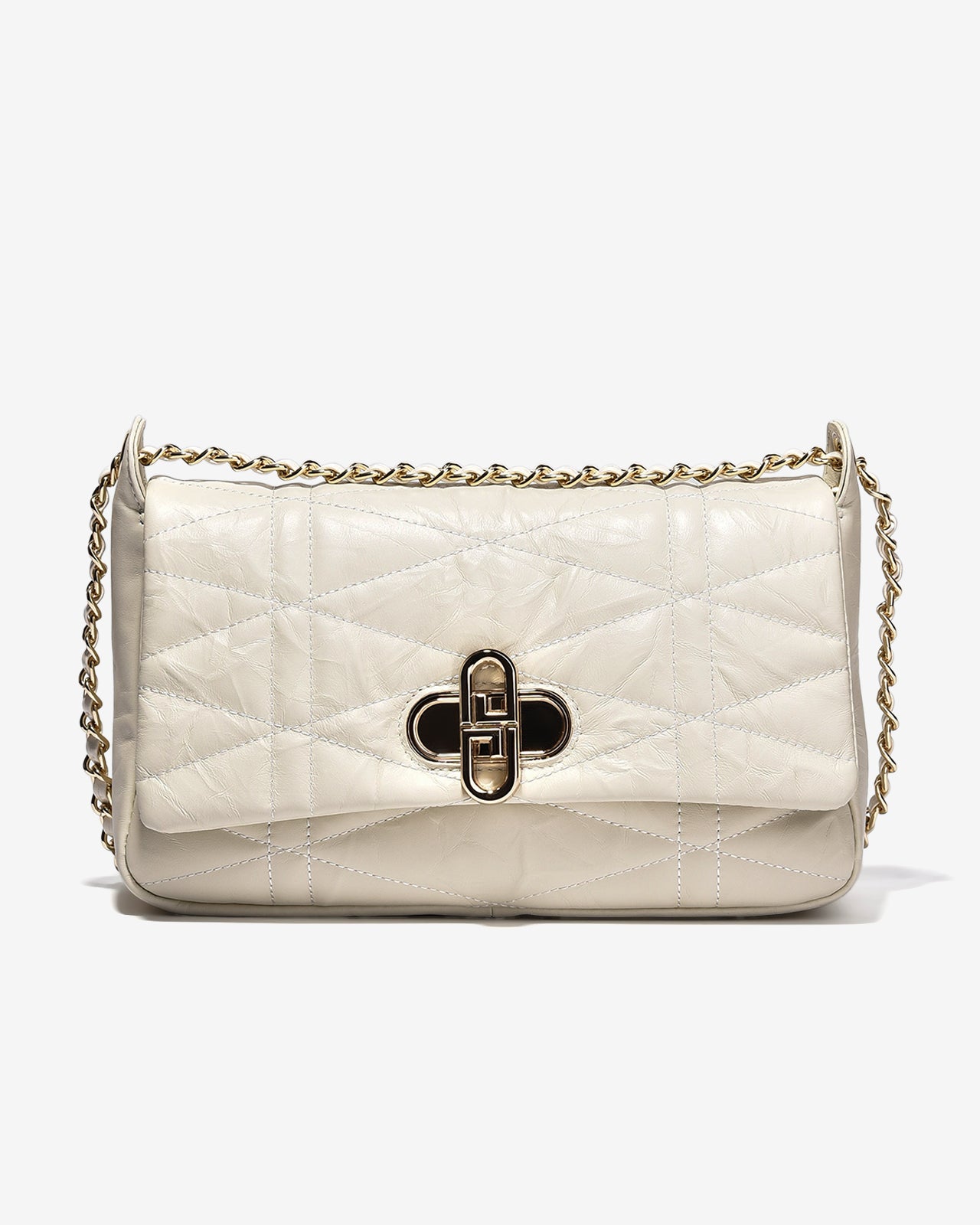 Túi Đeo Vai Dáng Chữ Nhật Zuciani Modern Divine N03-JC64-Kem Color1First