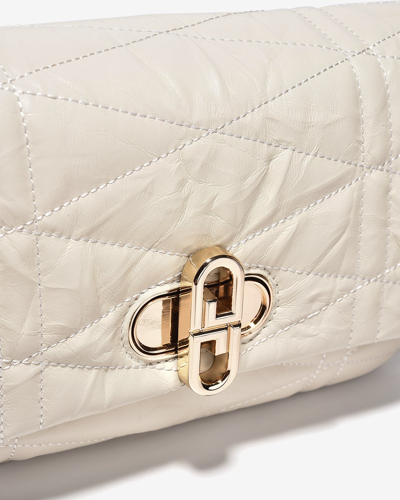 Túi Đeo Vai Dáng Chữ Nhật Zuciani Modern Divine N03-JC64-Kem Color1