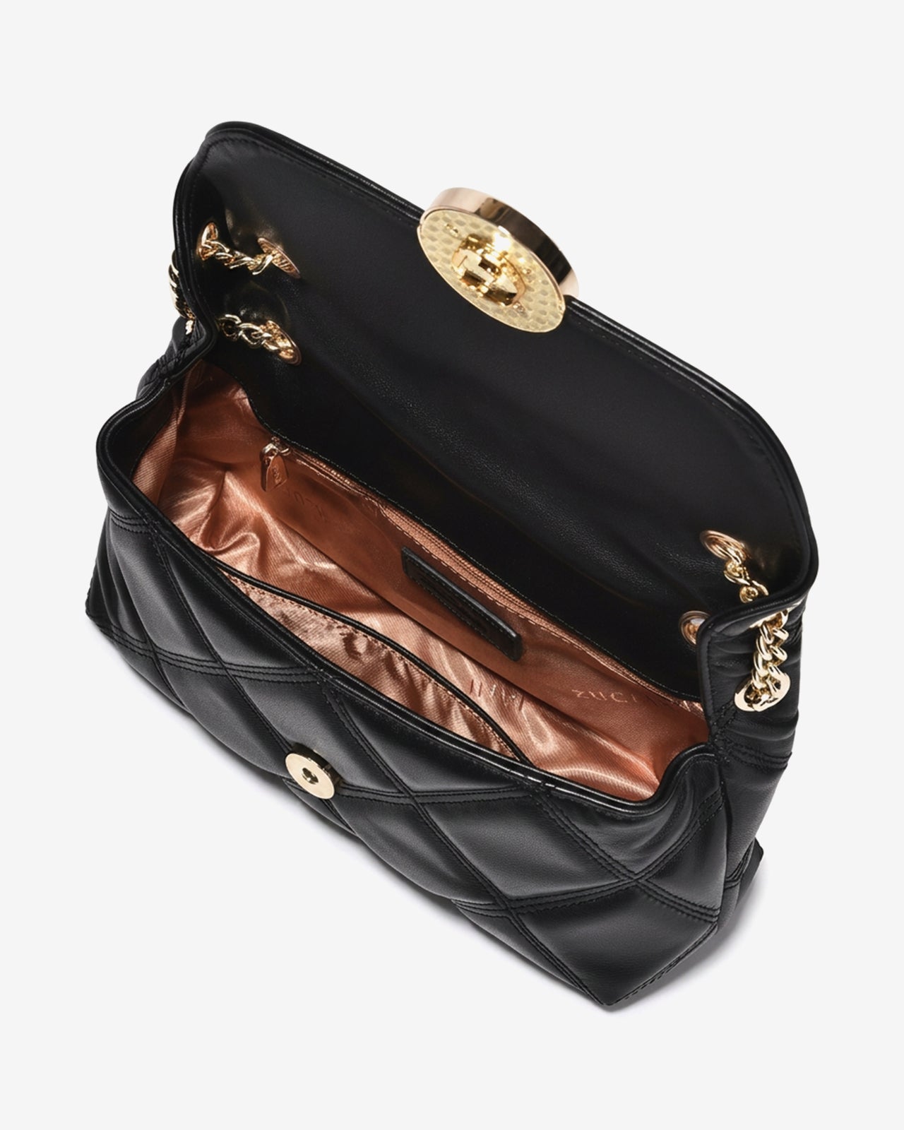 Túi Đeo Vai Chần Bông Dáng Chữ Nhật Zuciani Modern Divine N07-JC68-Đen Color1