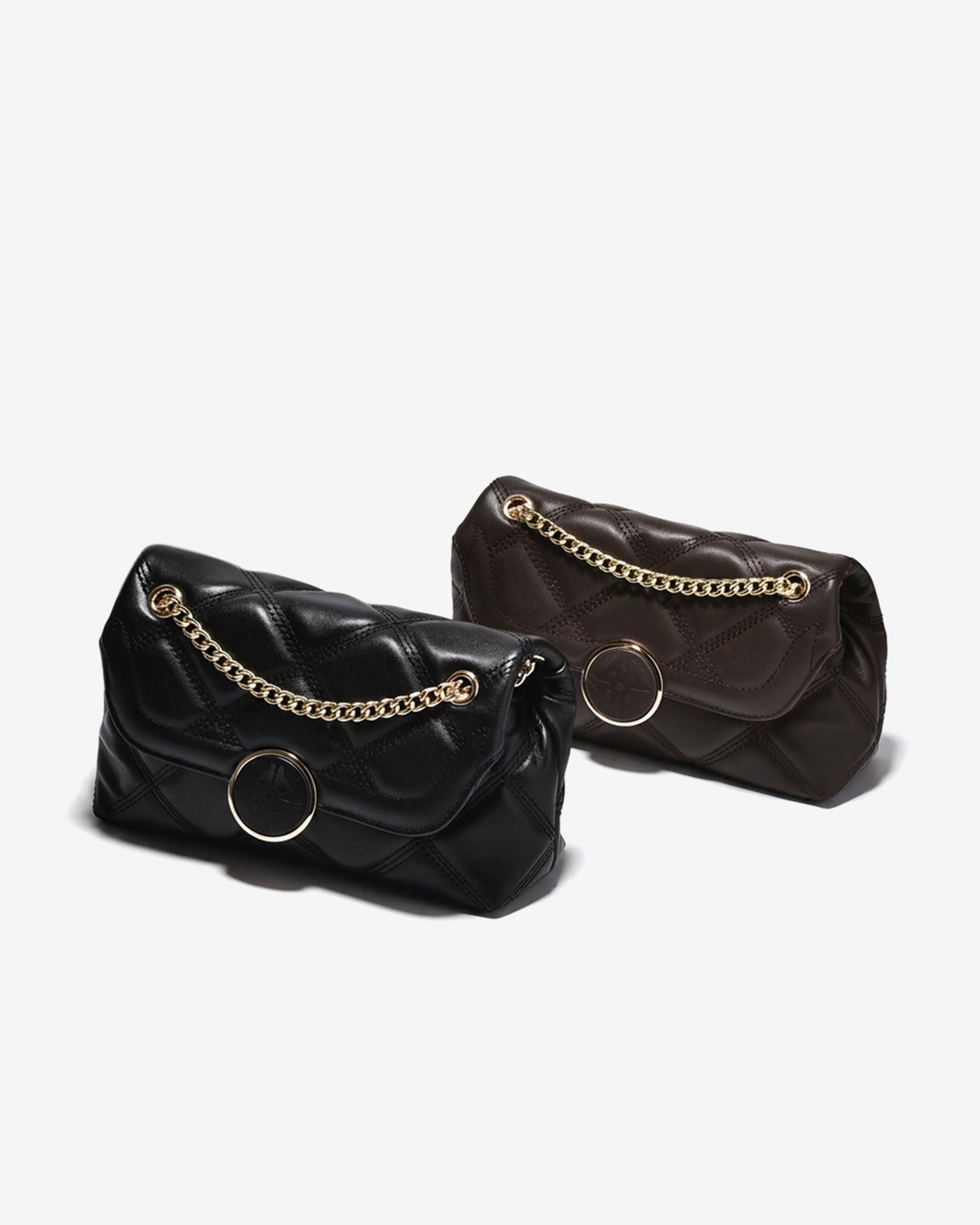 Túi Đeo Vai Chần Bông Dáng Chữ Nhật Zuciani Modern Divine N07-JC68-Đen Color1