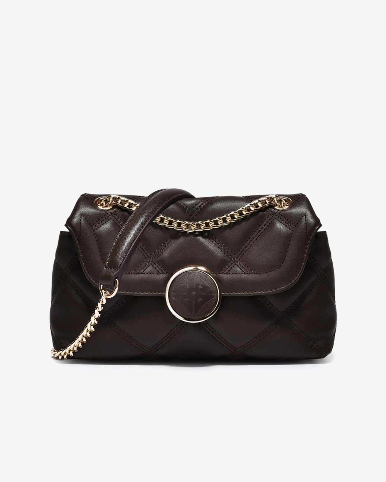 Túi Đeo Vai Chần Bông Dáng Chữ Nhật Zuciani Modern Divine N07-JC68-Nâu Color1First