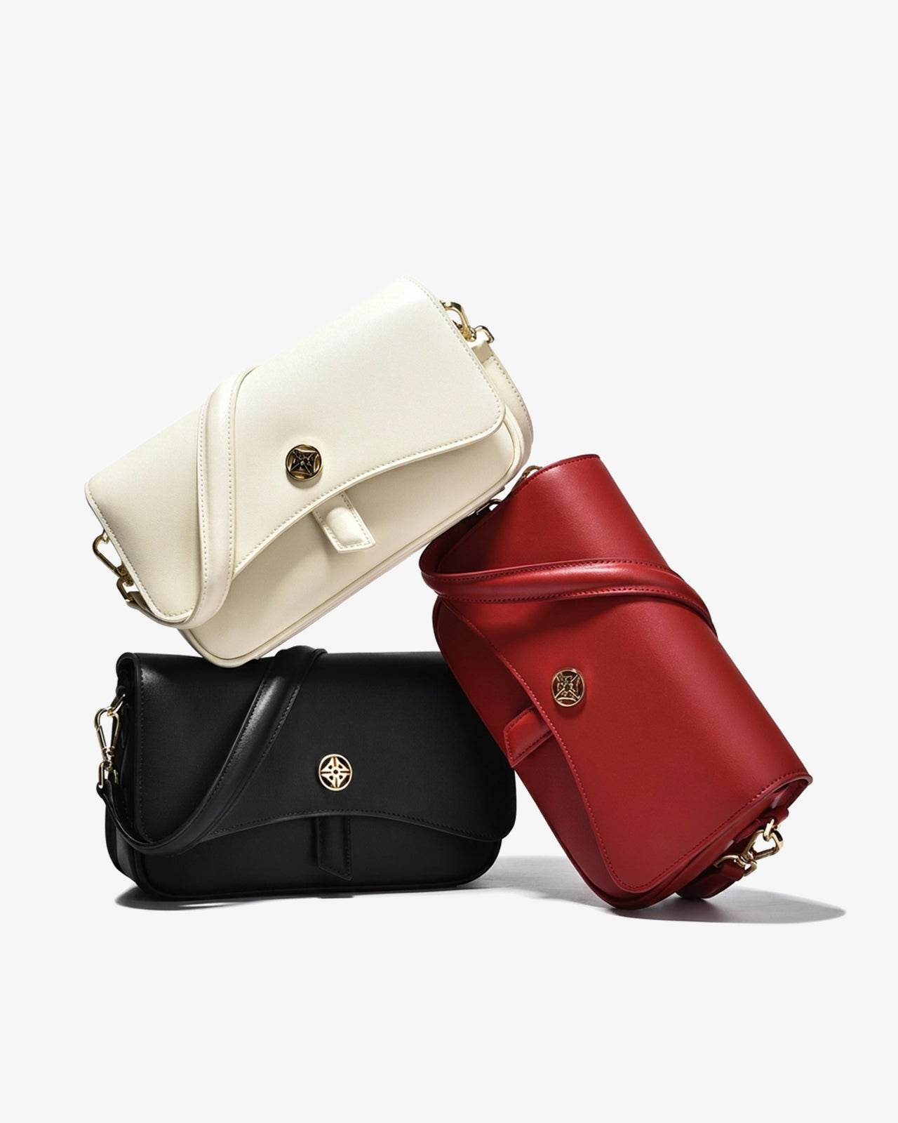 Túi Đeo Vai Baguette Zuciani Modern Divine N11-JC72-Đỏ Color1