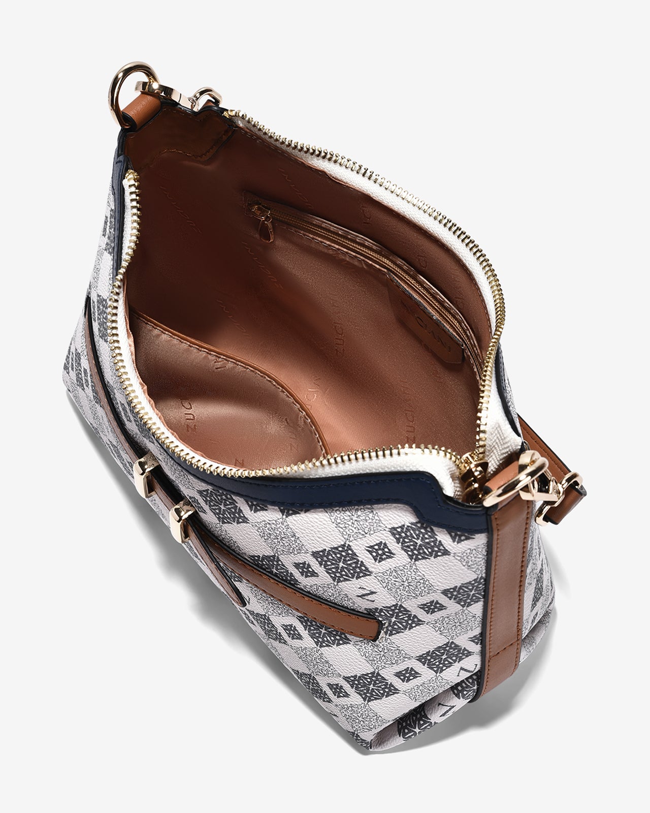 Túi Đeo Vai Hobo Zuciani Mono La Fleur N03-JYP7-Xanh Color1