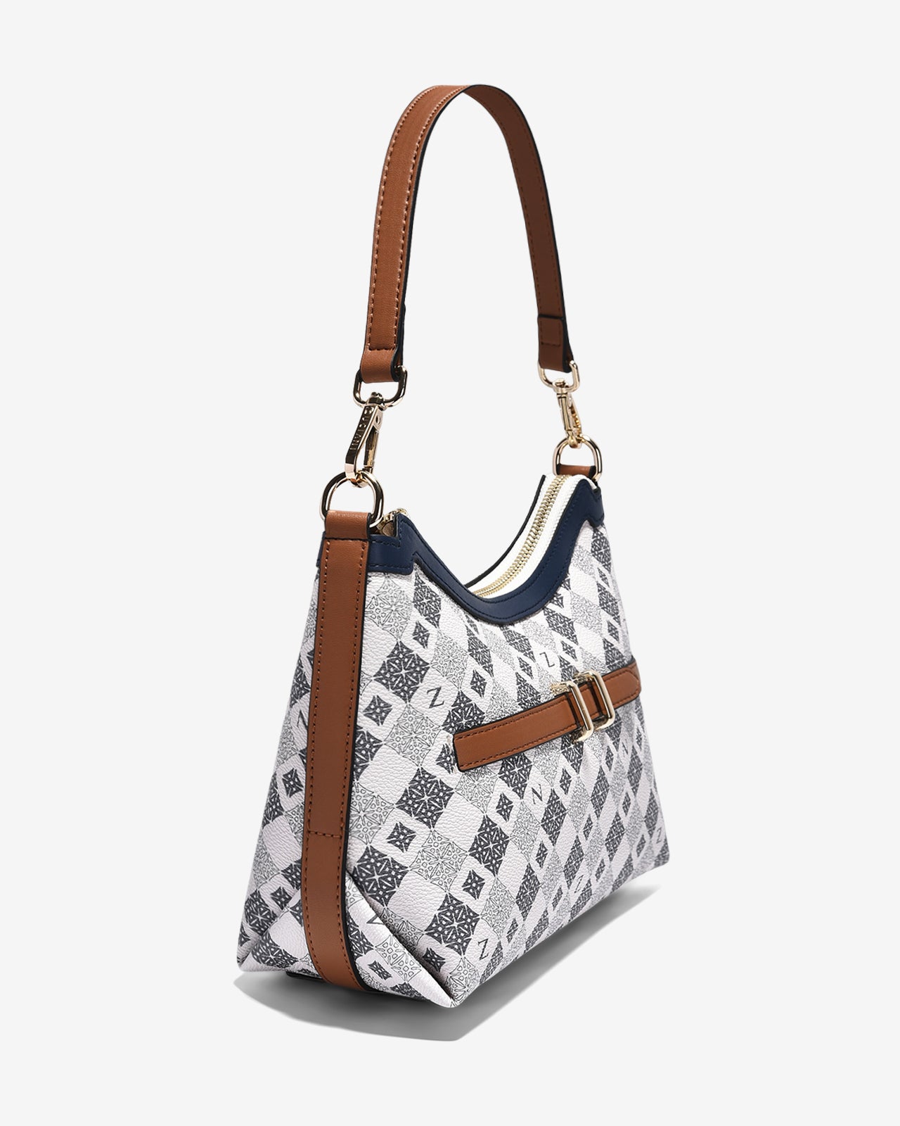 Túi Đeo Vai Hobo Zuciani Mono La Fleur N02-JYP7Xanh Color1