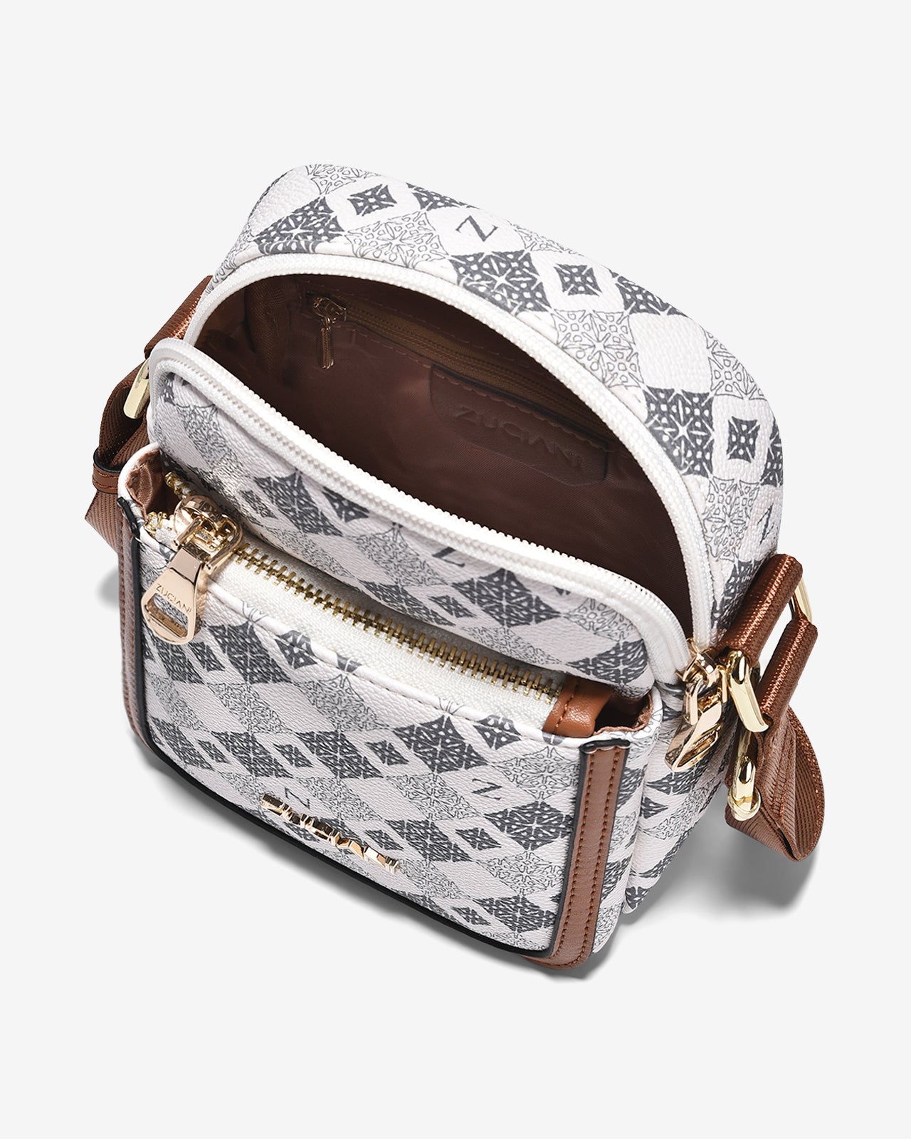 Túi Đeo Chéo Mini Zuciani Mono La Fleur N08-JYQ4-Xanh Color1