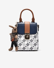 Túi Đeo Chéo Dạng Hộp Phối Phụ Kiện Zuciani Mono La Fleur N09-JYQ5-Xanh Color1First