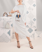 Túi Đeo Chéo Dạng Hộp Phối Phụ Kiện Zuciani Mono La Fleur N09-JYQ5-Xanh Color1