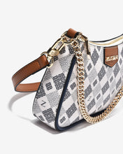 Túi Xách Tay Đeo Vai Baguette Zuciani Mono La Fleur N11-JYQ7-Xanh Color1