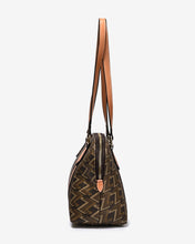 Túi Đeo Vai Dáng Bowling Bag Zuciani Monogram Zen N07-JYR7Nâu Color1