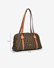 Túi Đeo Vai Dáng Bowling Bag Zuciani Monogram Zen N07-JYR7Nâu Color1