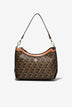 Túi Đeo Chéo Dáng Hobo Zuciani Monogram Zen N08-JYR8Nâu Color1First