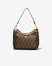 Túi Đeo Chéo Dáng Hobo Zuciani Monogram Zen N08-JYR8Nâu Color1First
