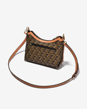 Túi Đeo Chéo Dáng Hobo Zuciani Monogram Zen N08-JYR8Nâu Color1