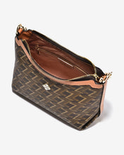 Túi Đeo Chéo Dáng Hobo Zuciani Monogram Zen N08-JYR8Nâu Color1