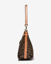 Túi Đeo Chéo Dáng Hobo Zuciani Monogram Zen N08-JYR8Nâu Color1