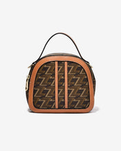 Túi Đeo Chéo Zuciani Khóa Kéo Đôi Monogram Zen N09-JYR9Nâu Color1First