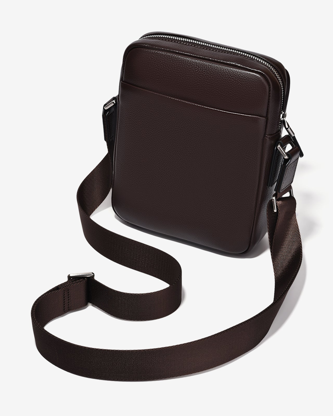 Túi Đeo Chéo Nam Cao Cấp Zuciani Modern Spirit N02-LF02Nâu Color1