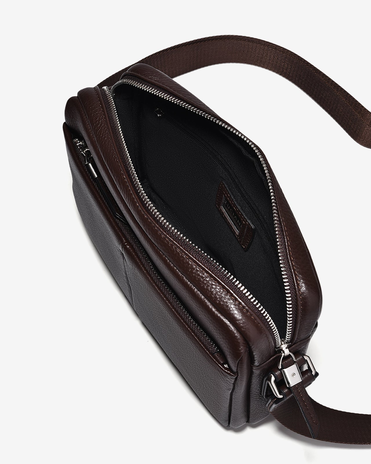 Túi Đeo Chéo Cao Cấp Zuciani Modern Spirit N03-LF03Nâu Color1