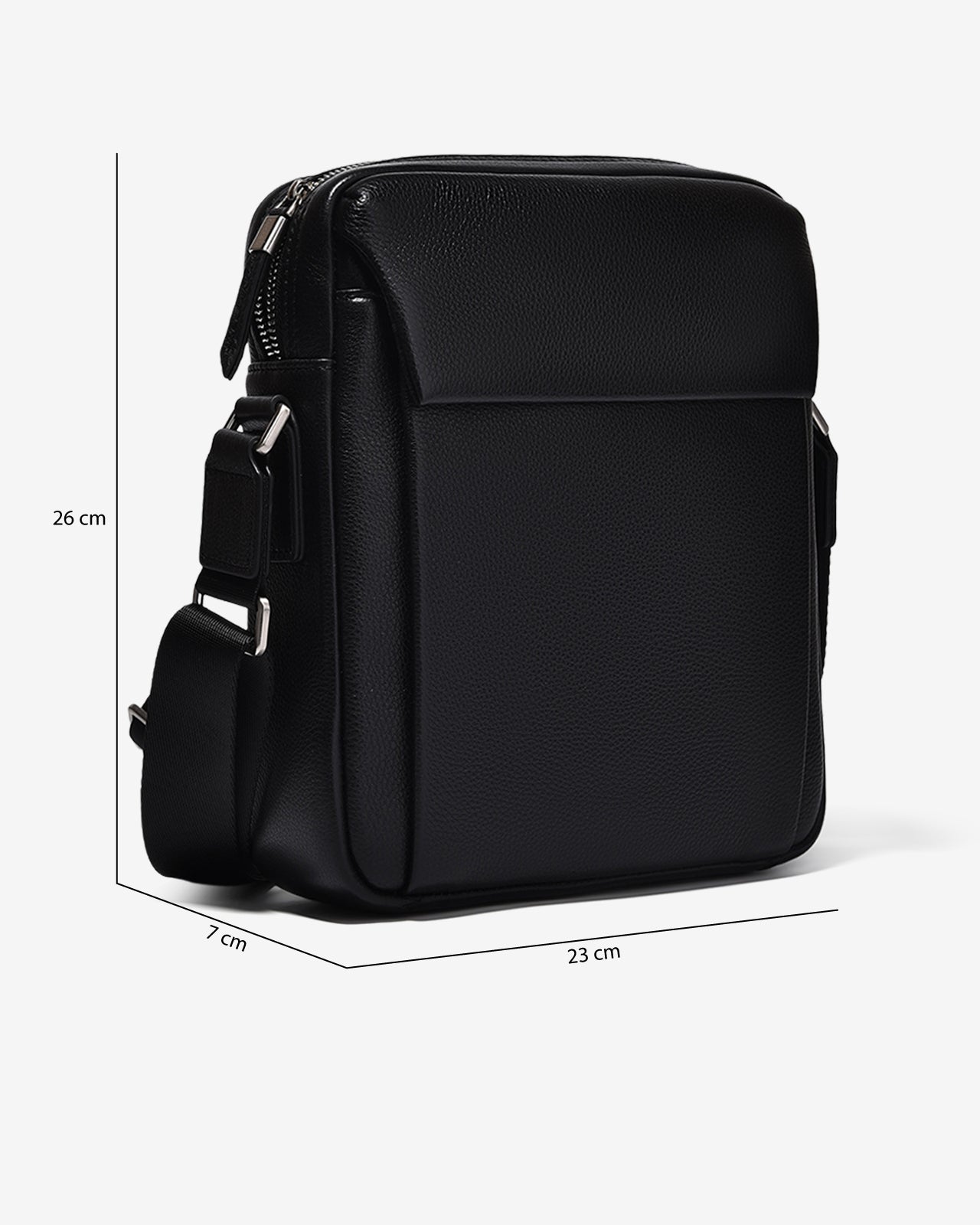 Túi Đeo Chéo Dáng Đứng Zuciani Modern Spirit N05-LF05Đen Color1