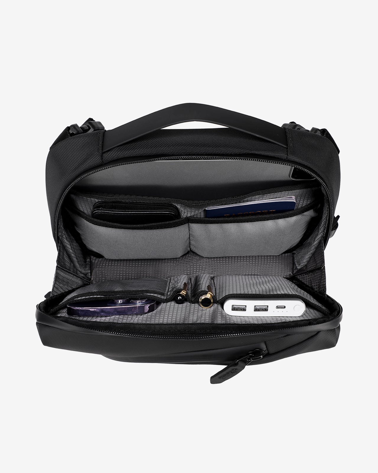 Túi Đeo Chéo Cầm Tay Zuciani Timeless Fusion N20-MJ20-Đen Color1