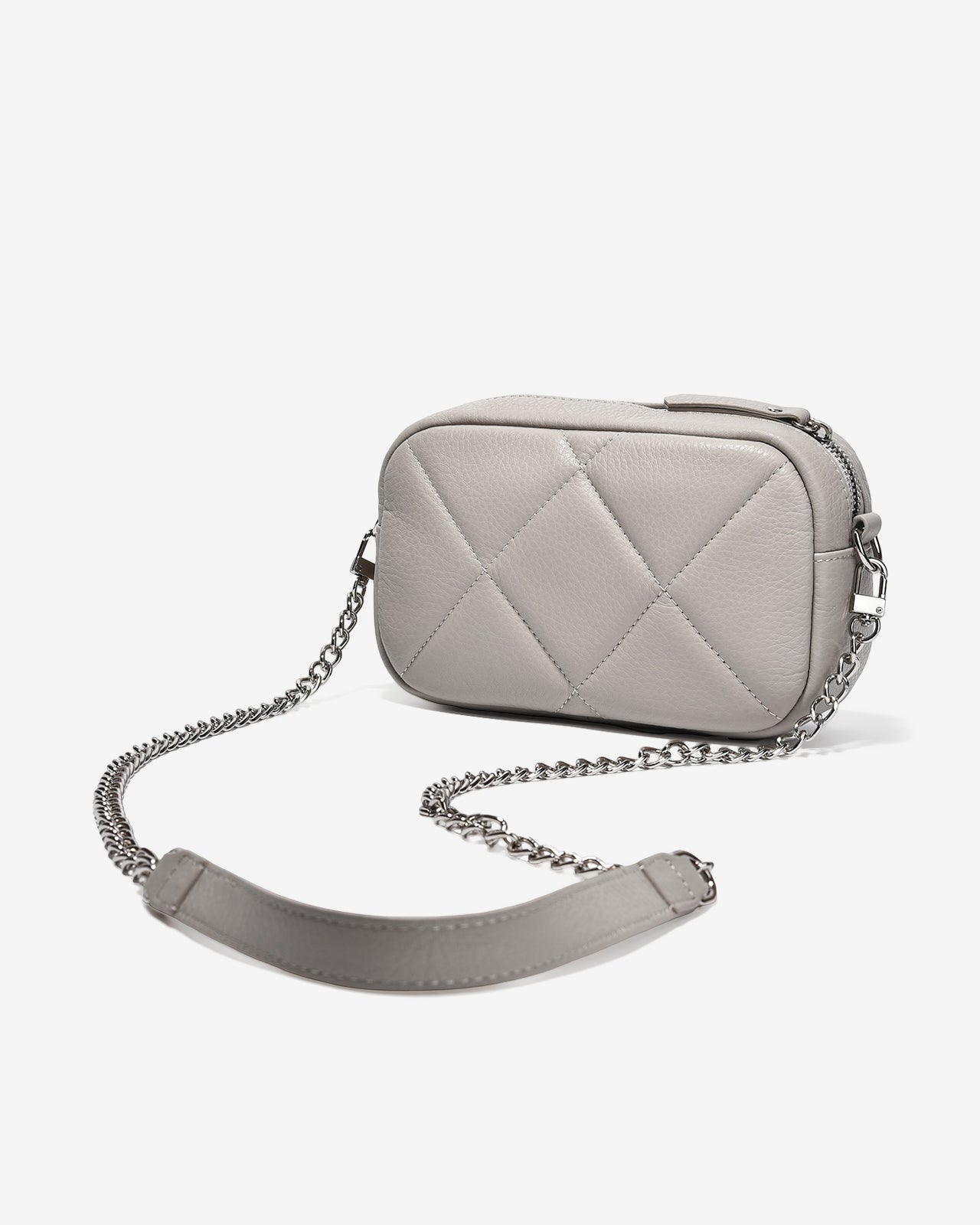 Túi Đeo Chéo Hình Oval Zuciani The Aurum Elegantia N22-TM22-Xám Color1