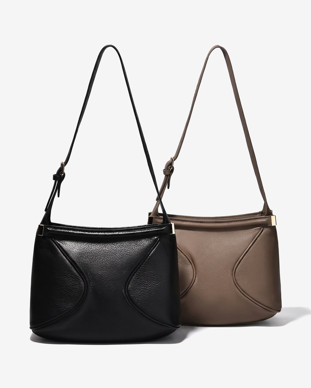 Túi Đeo Chéo Phom Mềm Vân Da Zuciani The Aurum Elegantia N27-TM27Đen Color1
