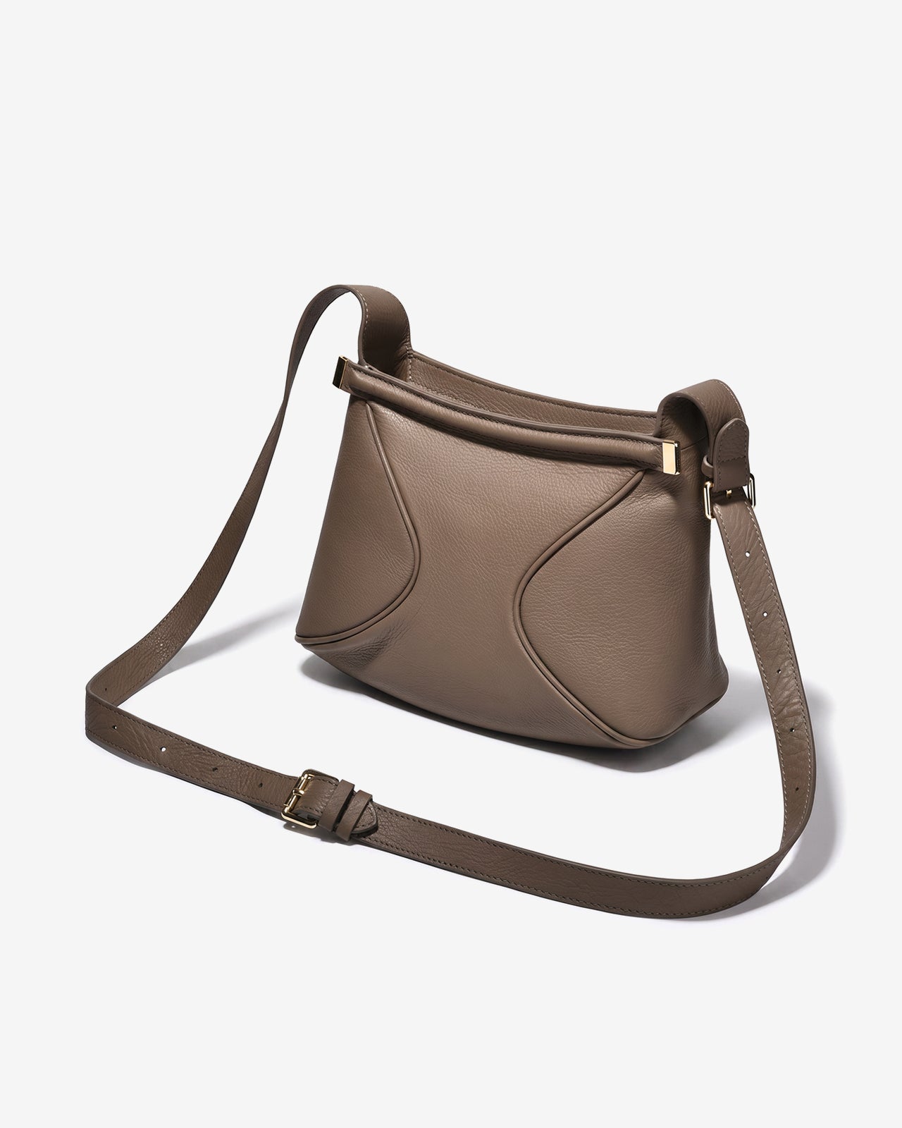 Túi Đeo Chéo Phom Mềm Vân Da Zuciani The Aurum Elegantia N27-TM27Xám Color1