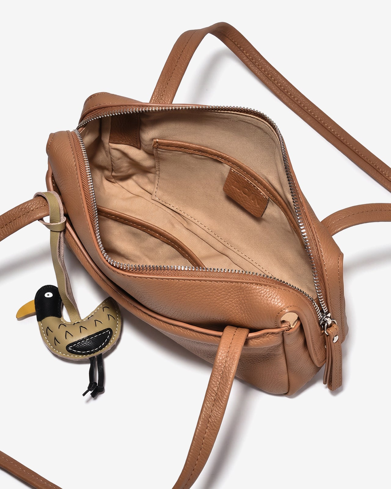 Túi Đeo Vai Kèm Charm Zuciani The Aurum Elegantia N32-TM32Bò Color1