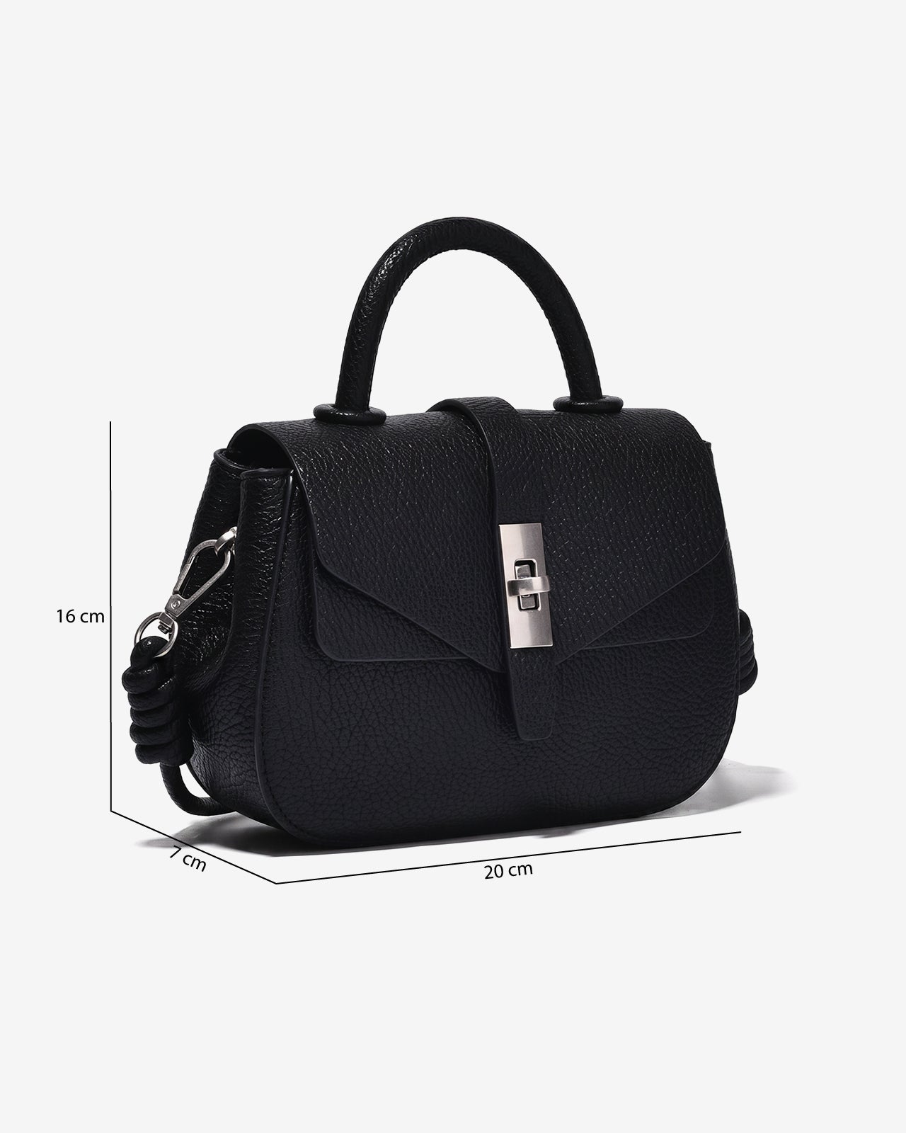 Túi Xách Tay Đeo Chéo Zuciani Urban Muse N03-FE03Đen Color1