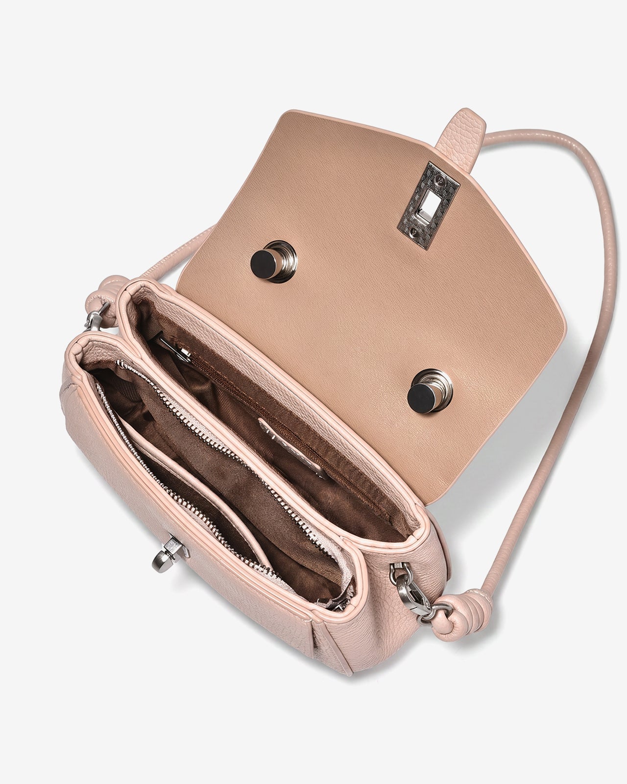 Túi Xách Tay Đeo Chéo Zuciani Urban Muse N03-FE03Hồng Color1