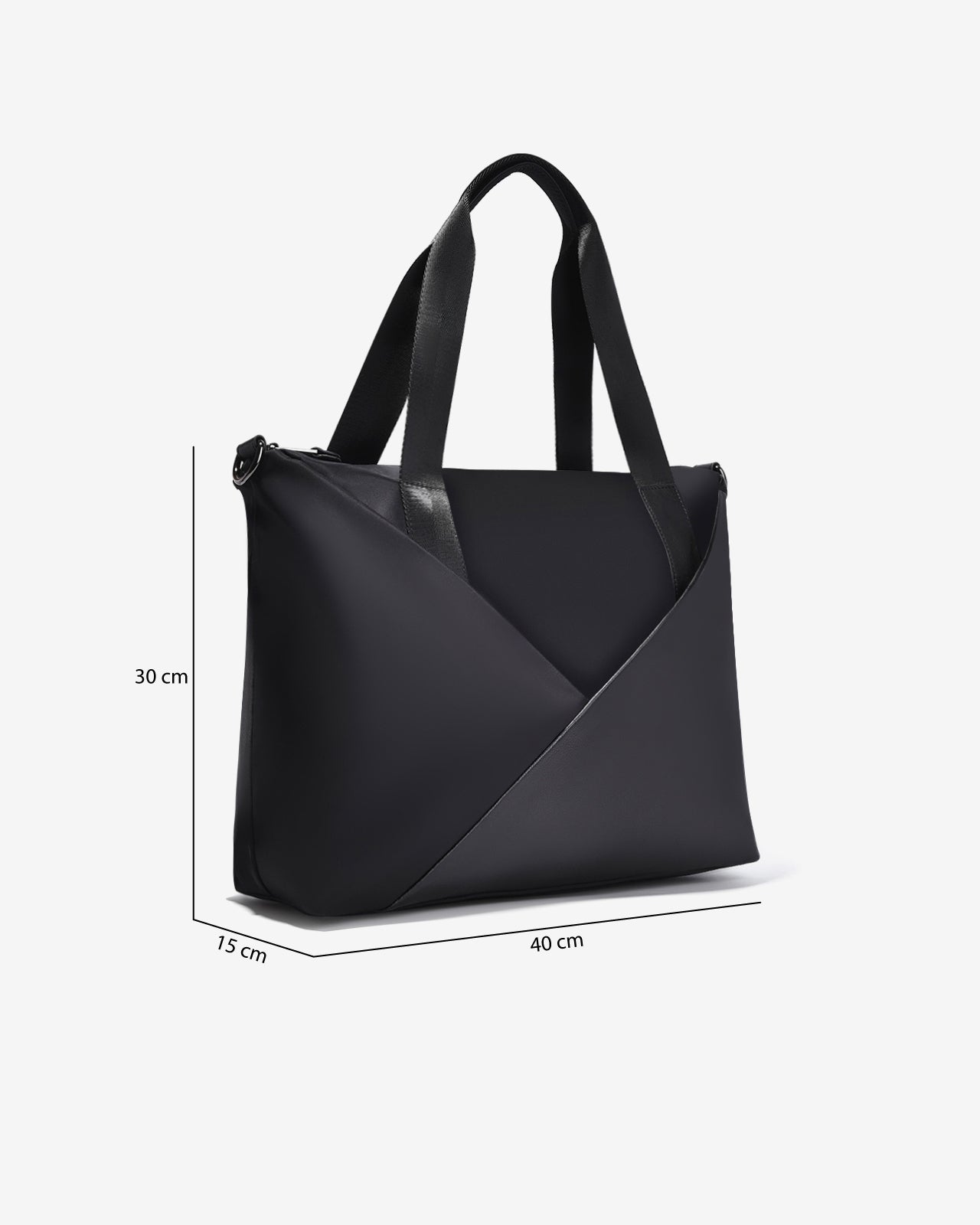 Túi Xách Tay Dạng Tote Zucia The Rain Runner N27-HY27-Đen Color1