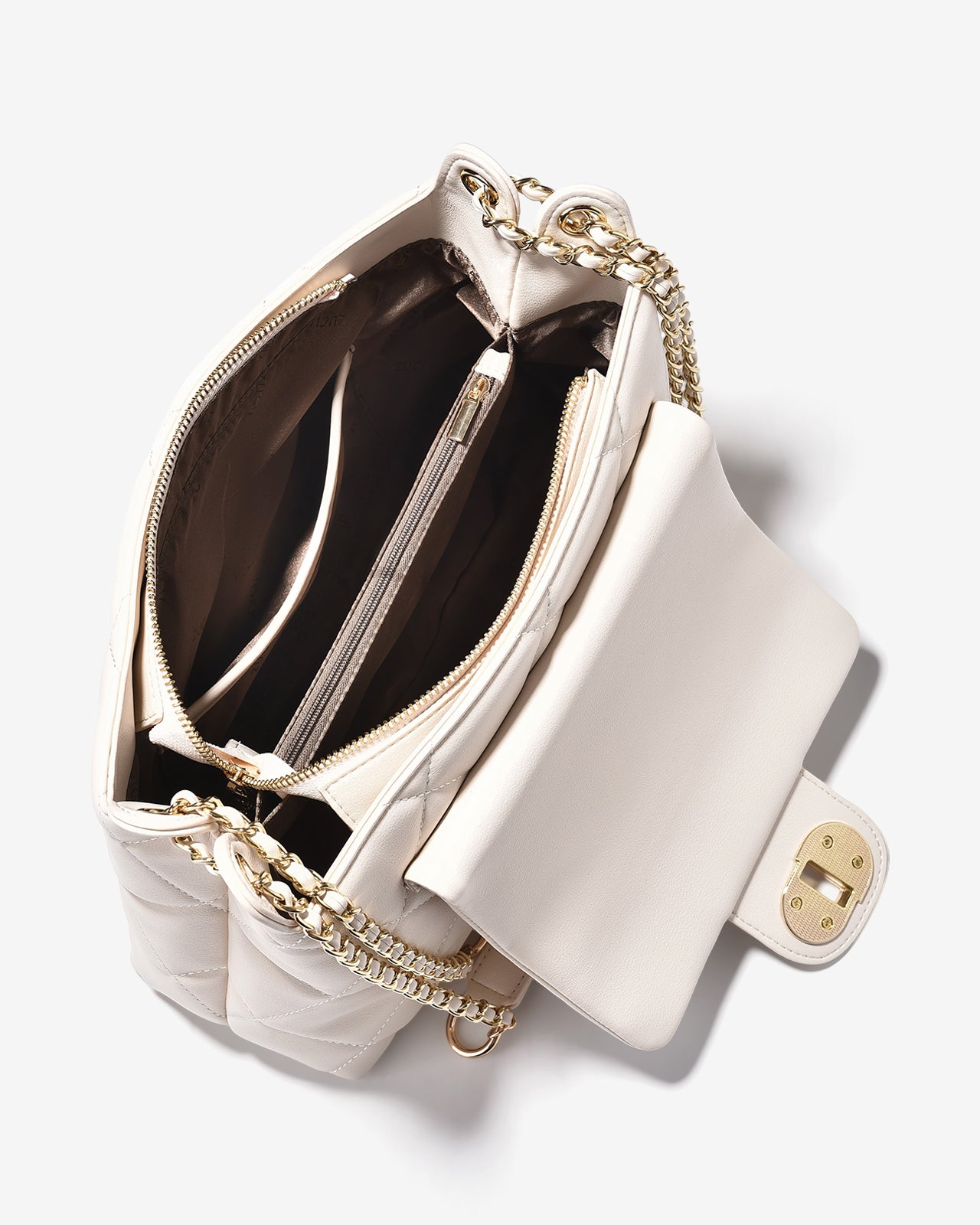 Túi Xách Tay Đeo Vai Zucia Absolute Beauty N04-JC52-Kem Color1