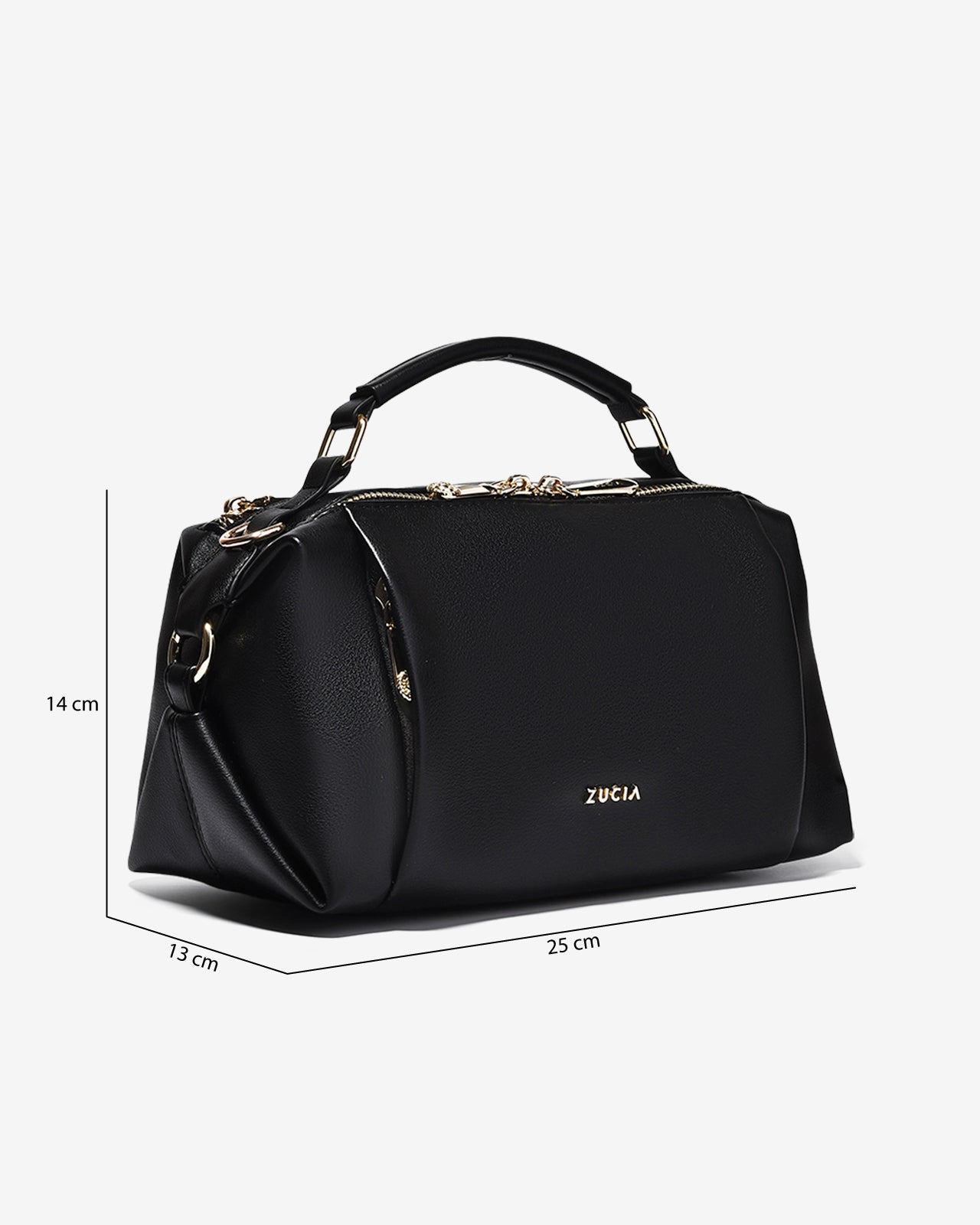 Túi Xách Tay Zucia Absolute Beauty N07-JC55-Đen Color1