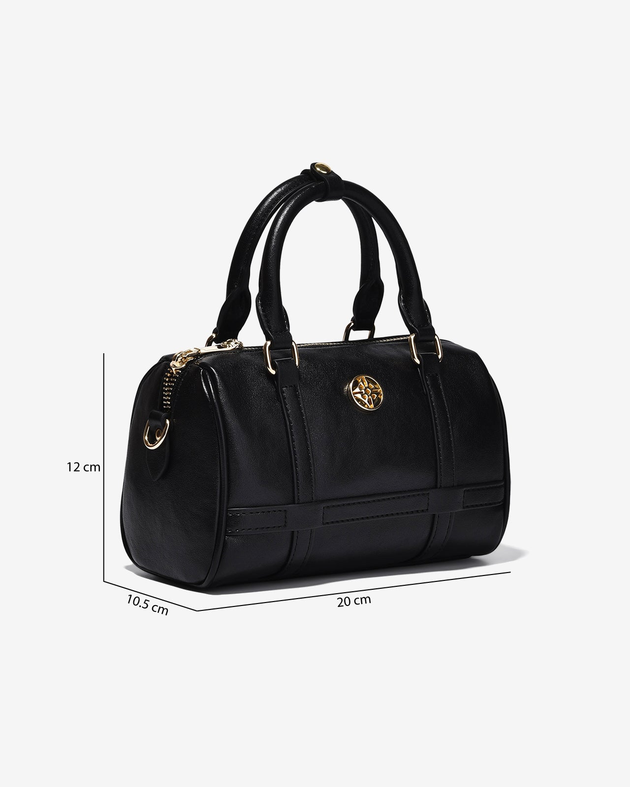 Túi Xách Tay Mini Boston Zucia Absolute Beauty N09-JC57-Đen Color1