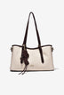 Túi Xách Zucia Dáng Tote Phối Charm Modern Divine N17-JC78Kem Color1First