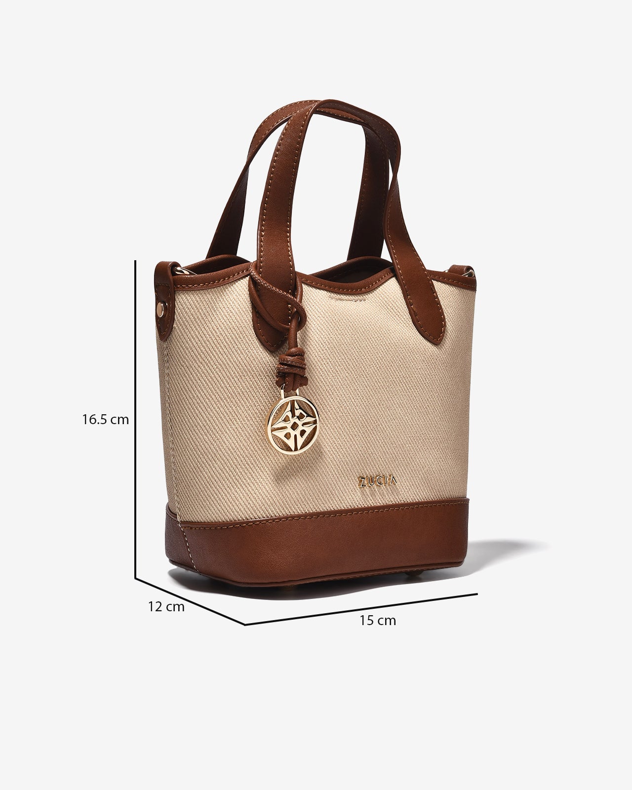 Túi Xách Zucia Mini Tote Modern Divine N20-JC81Kem Color1