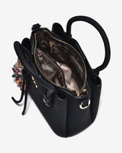 Túi Xách Tay Zucia Mini Tote Phối Charm Modern Divine N25-JC86Đen Color1