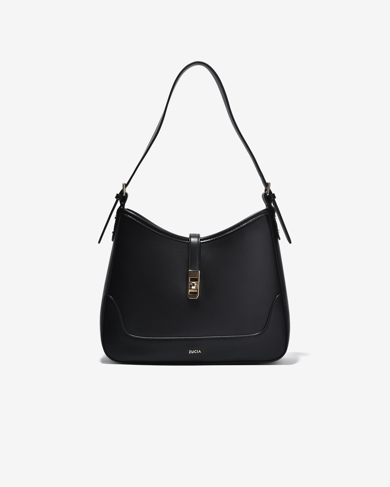 Túi Xách Tay Đeo Vai Hobo Khóa Xích Zucia InTo You N03-VS03Đen Color1First