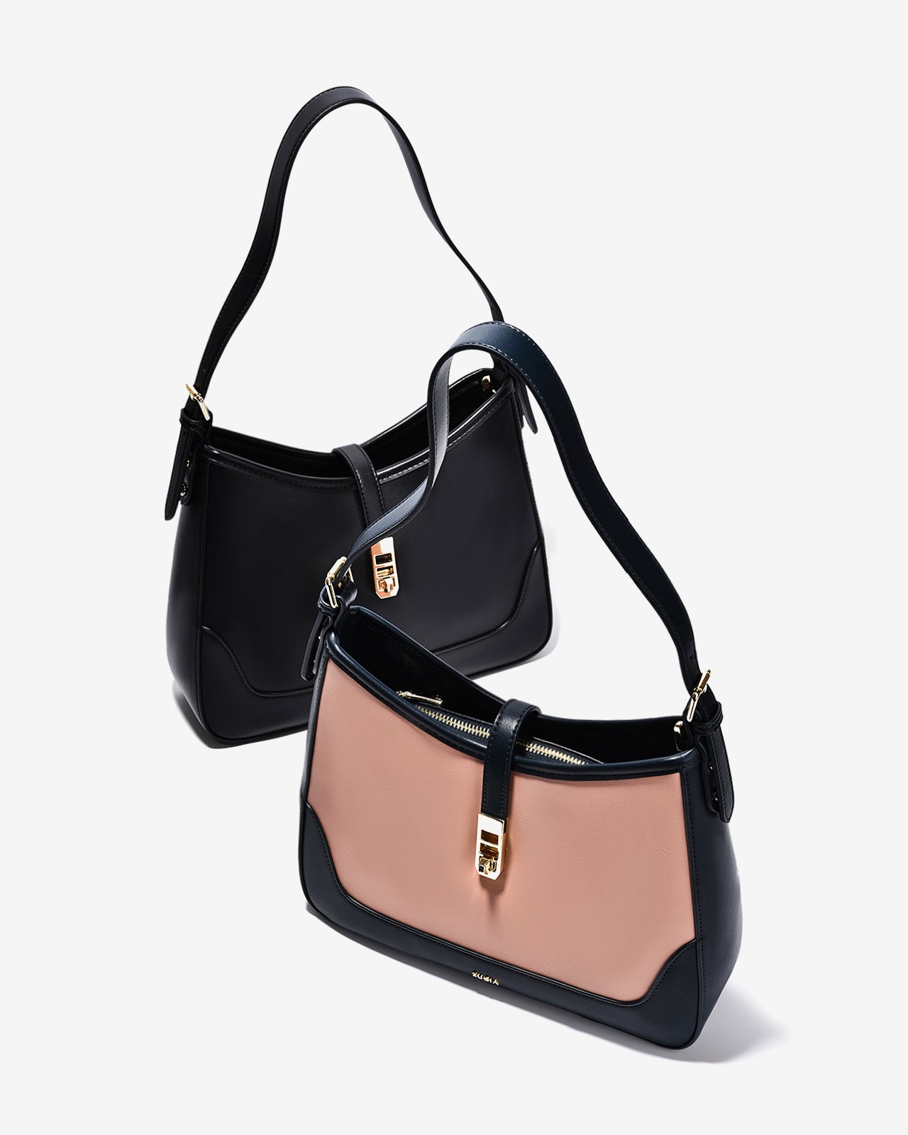 Túi Xách Tay Đeo Vai Hobo Khóa Xích Zucia InTo You N03-VS03Đen Color1