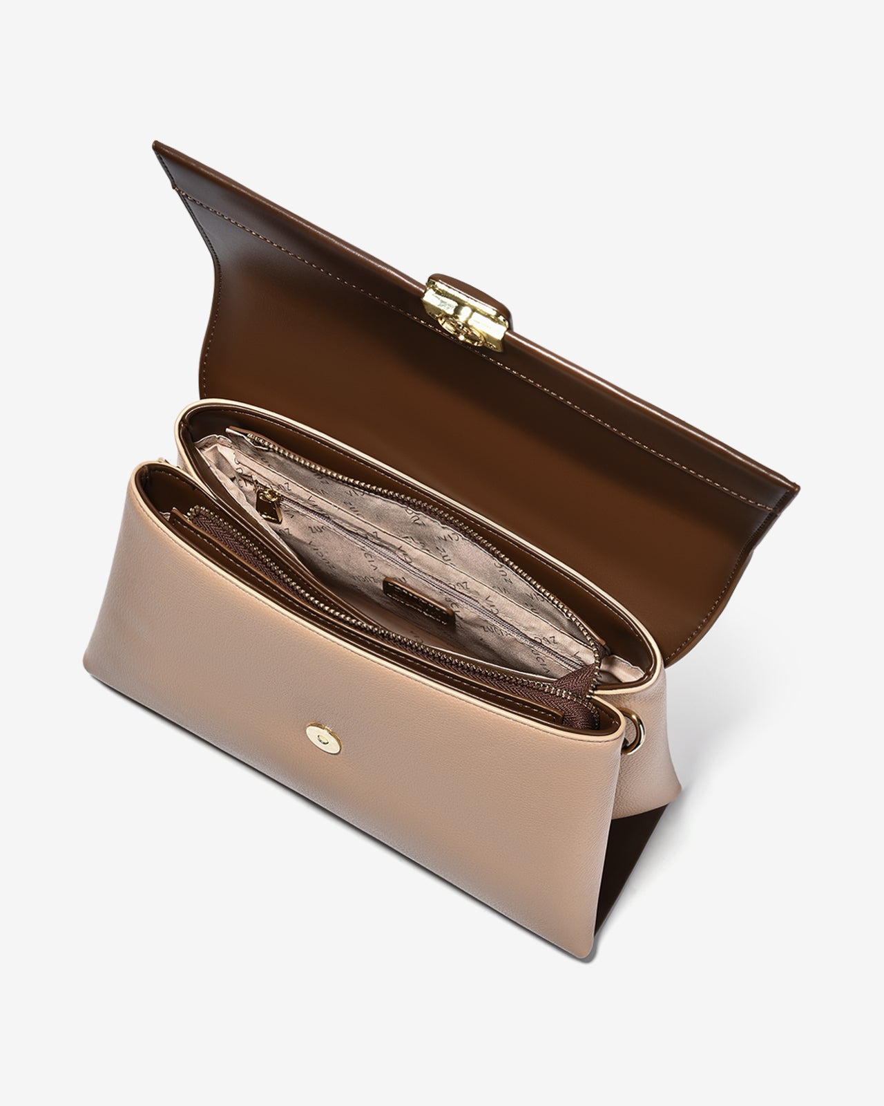 Túi Xách Tay Nữ Dáng Hình Hộp Zucia InTo You N04-VS04-Kem Color1