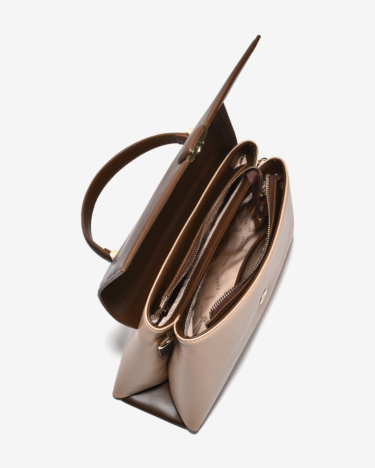 Túi Xách Tay Nữ Dáng Hình Hộp Zucia InTo You N04-VS04-Kem Color1