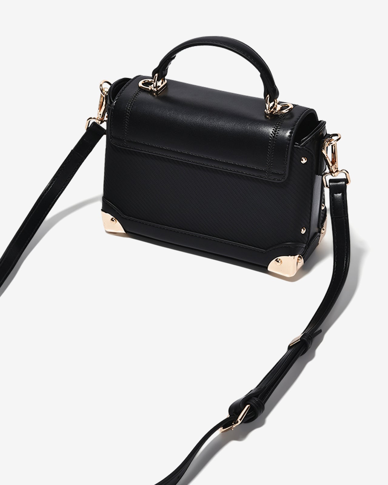 Túi Cốp Xách Tay Đeo Vai Nắp Cài Zucia Into You N07-VS07-Đen Color1