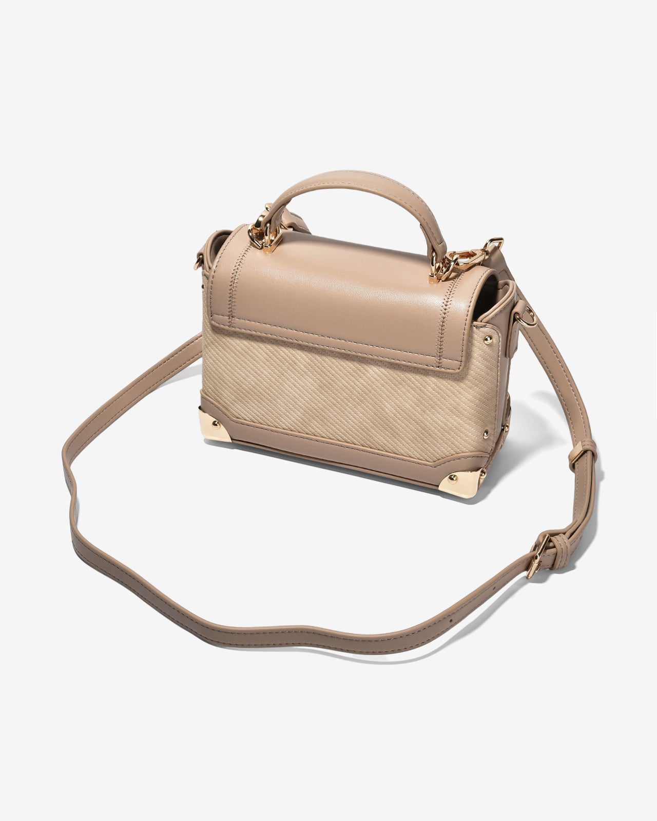 Túi Xách Tay Đeo Vai Nắp Cài Zucia Into You N07-VS07Kem Color1