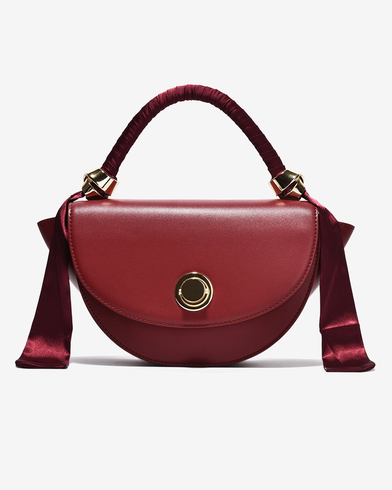 Túi Xách Tay Đeo Chéo Nữ Dáng Vỏ Sò Zucia InTo You N08-VS08-Đỏ Color1First