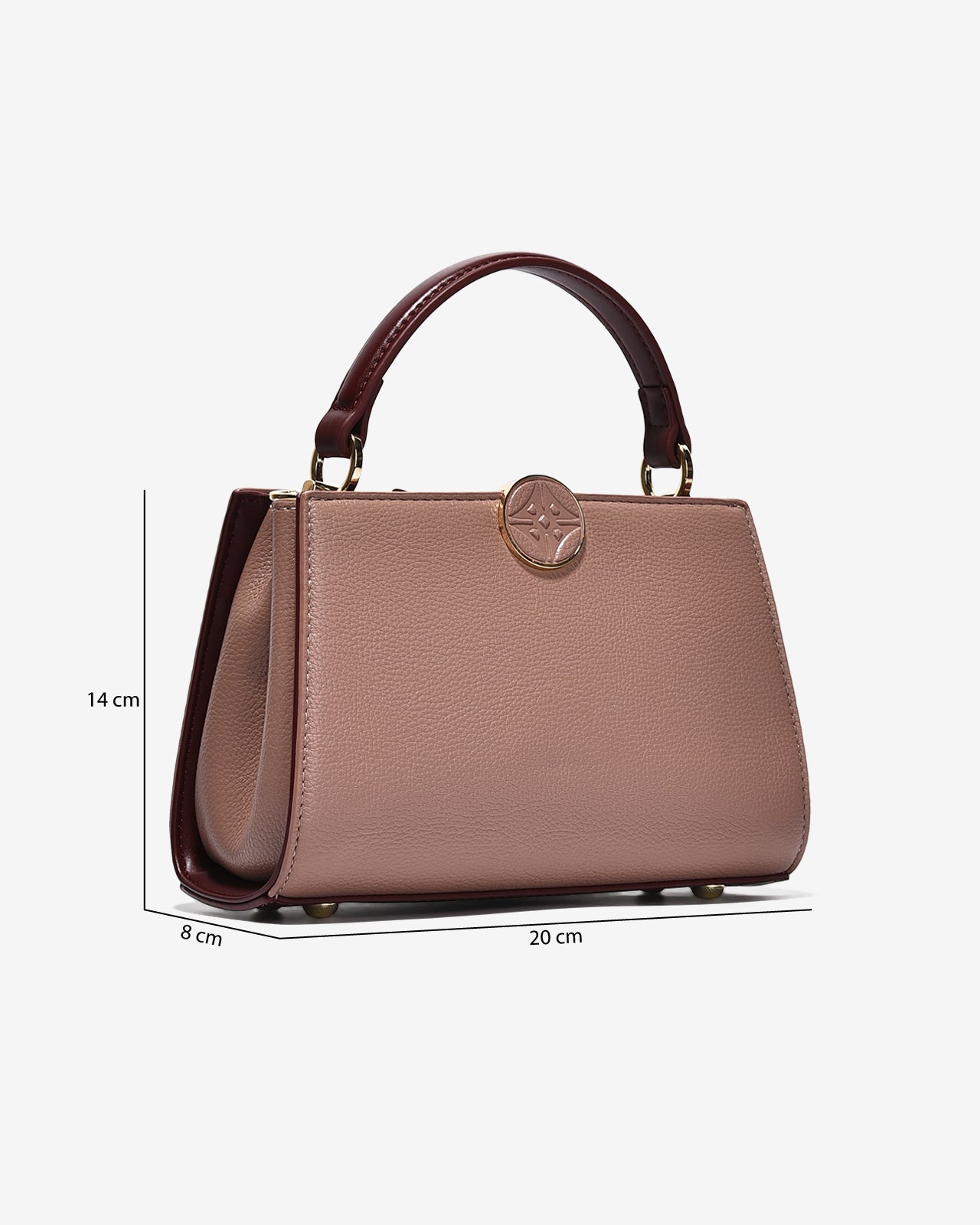 Túi Xách Tay Nữ Zucia InTo You N10-VS10-Hồng Color1