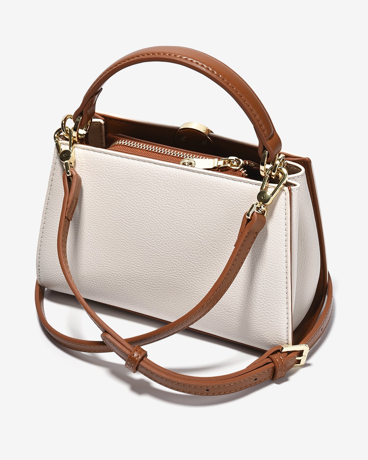 Túi Xách Tay Nữ Zucia InTo You N10-VS10-Kem Color1