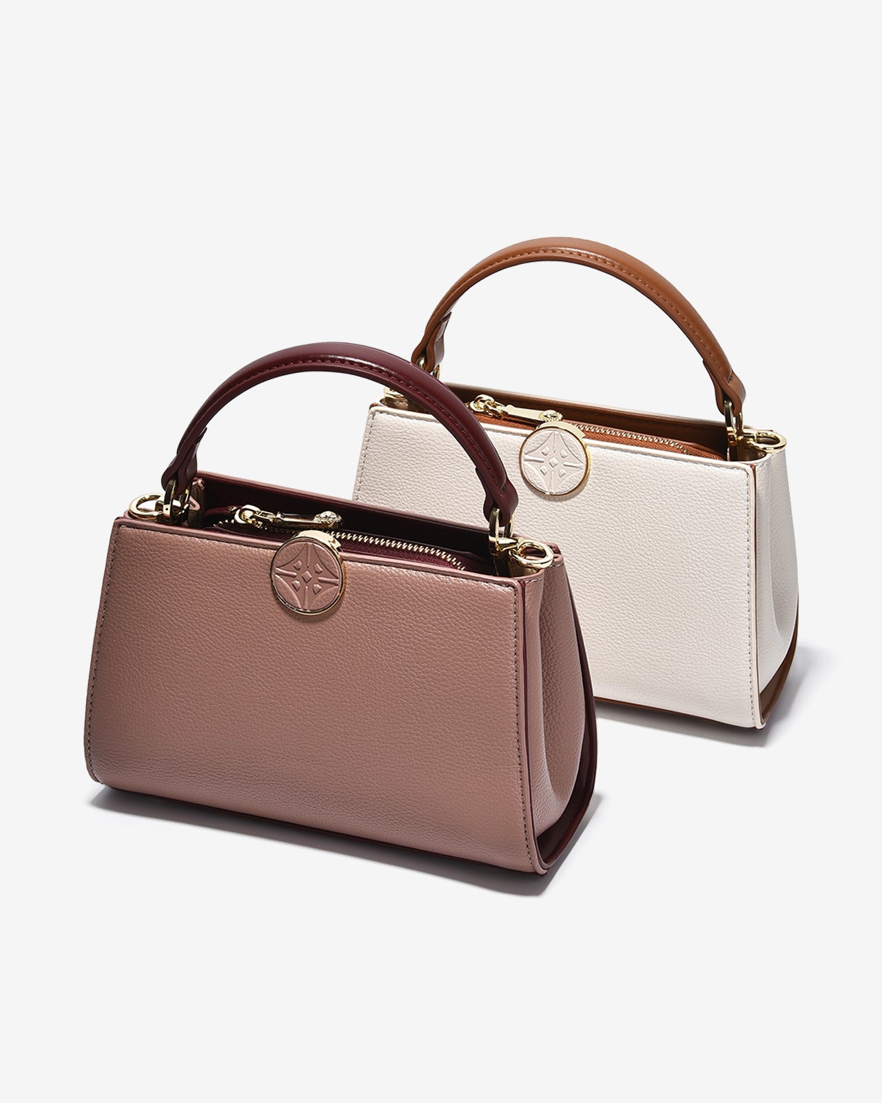 Túi Xách Tay Nữ Zucia InTo You N10-VS10-Kem Color1